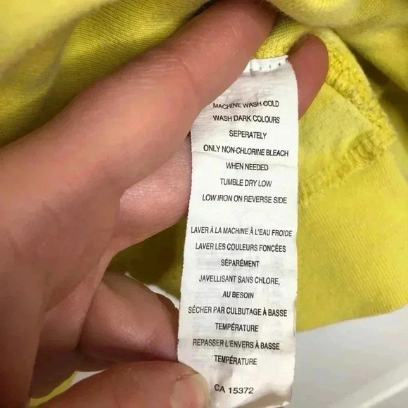 Joe Fresh Tank Top Yellow Striped Size Medium - Picture 9 of 16